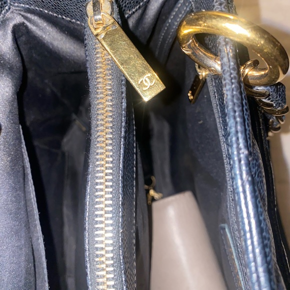 Chanel 2014 GST black caviar leather - Picture 5 of 6